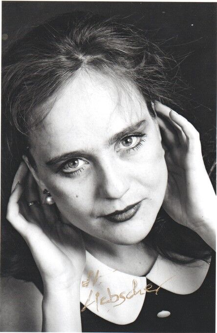 Autogramm Schauspieler | Stephanie LIEBSCHER | 2000er Foto (Portrait SW)