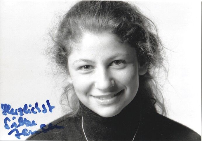 Autogramm Schauspieler | Silke JENSEN | 2000er Foto (Portrait SW) Wolfson