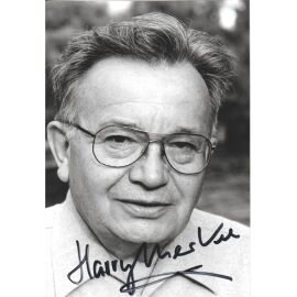 Autogramm Schauspieler | Harry MERKEL | 1990er Foto (Portrait SW)