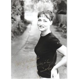 Autogramm Schauspieler | Elisabeth GÜNTHER | 2000er Foto (Portrait SW)