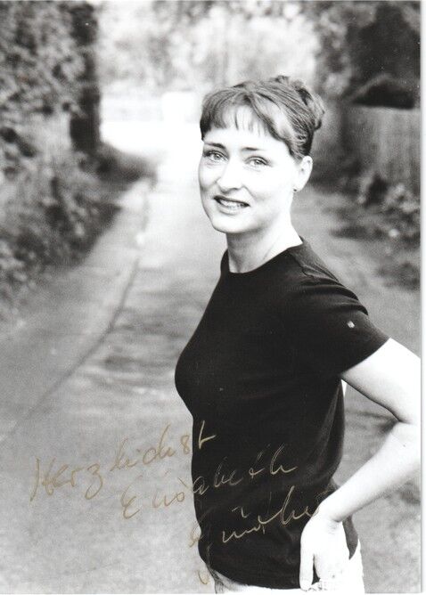 Autogramm Schauspieler | Elisabeth GÜNTHER | 2000er Foto (Portrait SW)