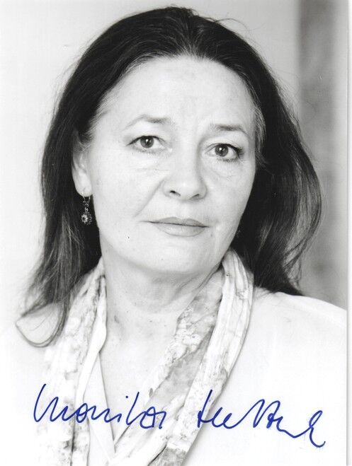 Autogramm Schauspieler | Monika HETTERLE | 2000er Foto (Portrait Color)