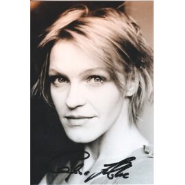 Autogramm Schauspieler | Caroline SCHOLZE | 2000er Foto (Portrait SW)