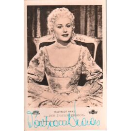 Autogramm Film | Waltraud HAAS | 1954 "Zigeunerbaron" (Portrait SW Herzog)
