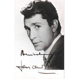 Autogramm Film (FR) | Jean-Claude PASCAL | 1950er (Portrait SW)