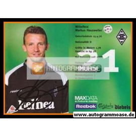 Autogramm Fussball | Borussia Mönchengladbach | 2001 | Markus HAUSWEILER