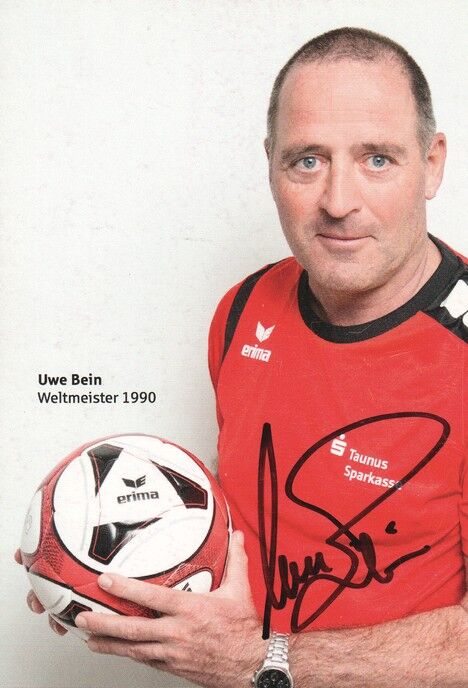 Autogramm Fussball | 2010er | Uwe BEIN (Portrait Color Taunus)