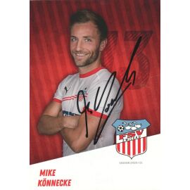 Autogramm Fussball | FSV Zwickau | 2020 | Mike KÖNNECKE