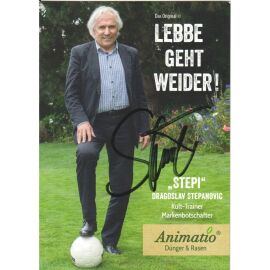 Autogramm Fussball | 2010er | Dragoslav STEPANOVIC (Portrait Color Animatio)