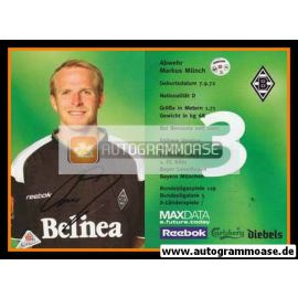 Autogramm Fussball | Borussia Mönchengladbach | 2001 | Markus MÜNCH