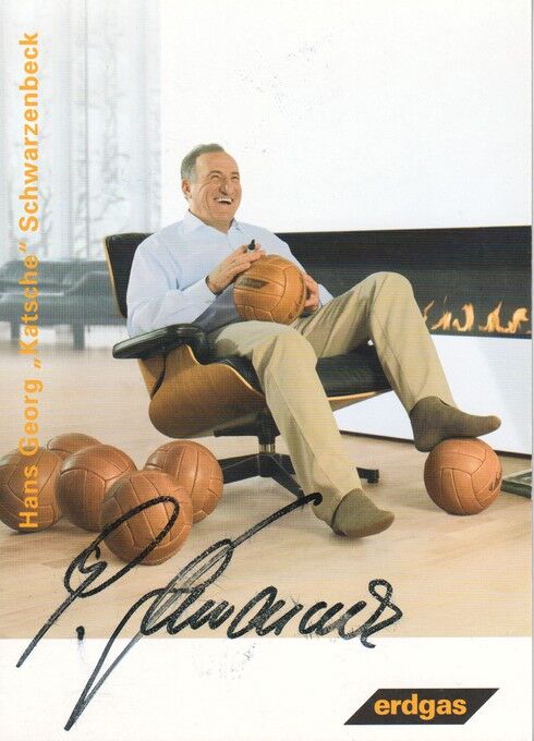 Autogramm Fussball | FC Bayern München | 2010er | Georg SCHWARZENBECK (Portrait Color Erdgas)