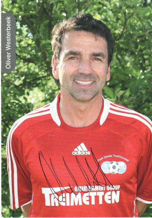 Autogramm Fussball | 2000er | Oliver WESTERBEEK (Portrait Color Seeler)