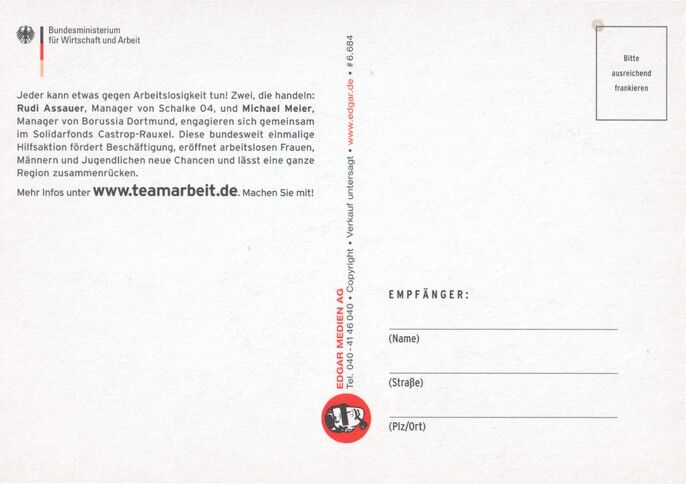 Autogramm Fussball | Borussia Dortmund | 2000er | Michael MEIER (TeamArbeit mit Assauer)