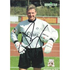Autogramm Fussball | Borussia Dortmund | 2000er | Wolfgang DE BEER (Portrait Color Derbystar)