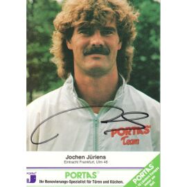 Autogramm Fussball | 1990er Portas | Joachim JÜRIENS (Portrait Color)