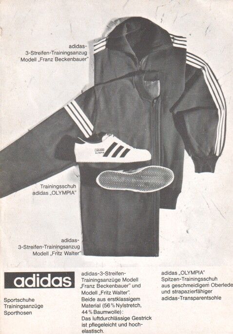 Autogramm Fussball | FC Bayern München | 1970er Adidas | Gerd MÜLLER (Portrait Color) 2