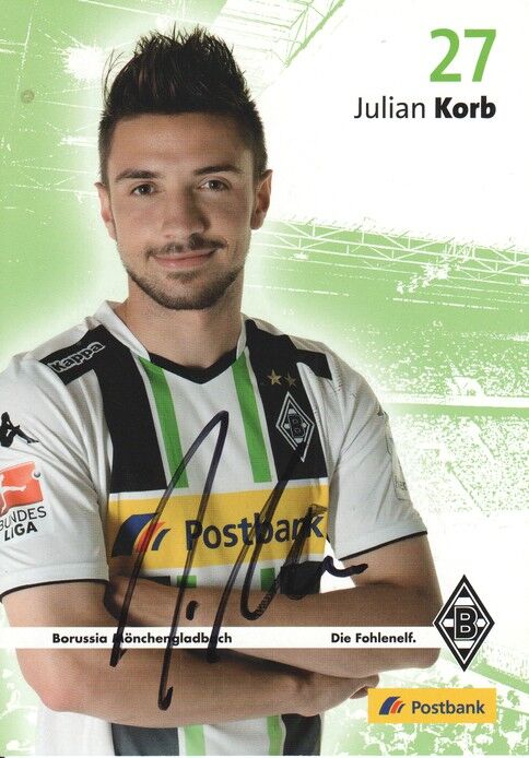 Autogramm Fussball | Borussia Mönchengladbach | 2014 | Julian KORB