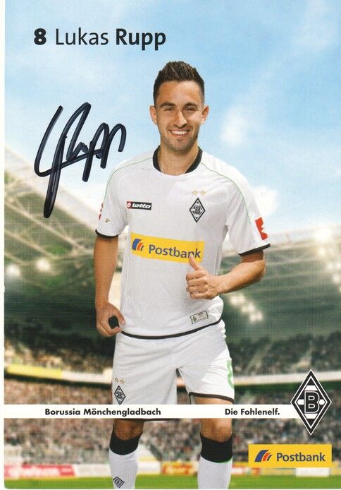Autogramm Fussball | Borussia Mönchengladbach | 2012 | Lukas RUPP