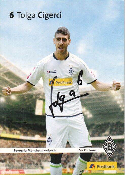 Autogramm Fussball | Borussia Mönchengladbach | 2012 | Tolga CIGERCI