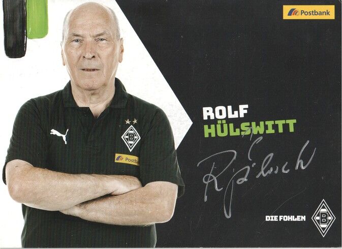 Autogramm Fussball | Borussia Mönchengladbach | 2018 | Rolf HÜLSWITT