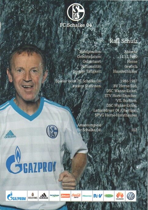 Autogramm Fussball | FC Schalke 04 | 2010er TM | Ralf SCHULZ