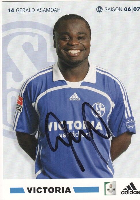 Autogramm Fussball | FC Schalke 04 | 2006 | Gerald ASAMOAH