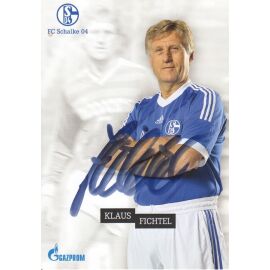 Autogramm Fussball | FC Schalke 04 | 2010er TM | Klaus FICHTEL
