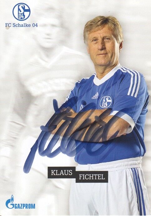 Autogramm Fussball | FC Schalke 04 | 2010er TM | Klaus FICHTEL