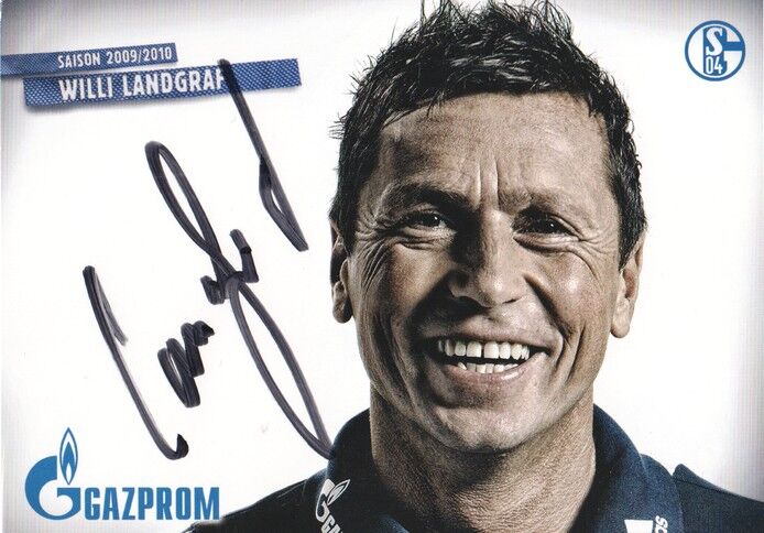 Autogramm Fussball | FC Schalke 04 | 2009 | Willi LANDGRAF