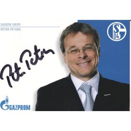 Autogramm Fussball | FC Schalke 04 | 2008 | Peter PETERS