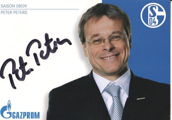 Autogramm Fussball | FC Schalke 04 | 2008 | Peter PETERS