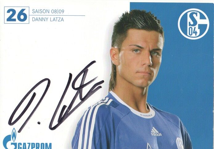 Autogramm Fussball | FC Schalke 04 | 2008 | Danny LATZA