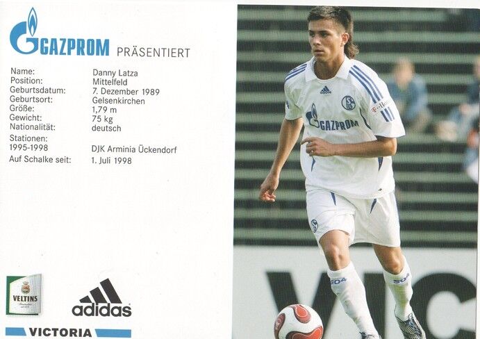 Autogramm Fussball | FC Schalke 04 | 2008 | Danny LATZA