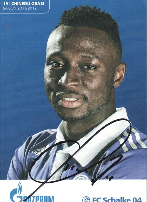 Autogramm Fussball | FC Schalke 04 | 2011 | Chinedu OBASI