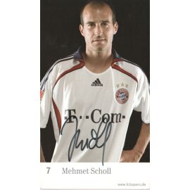 Autogramm Fussball | FC Bayern München | 2006 | Mehmet SCHOLL