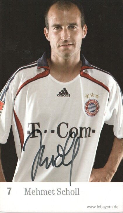Autogramm Fussball | FC Bayern München | 2006 | Mehmet SCHOLL