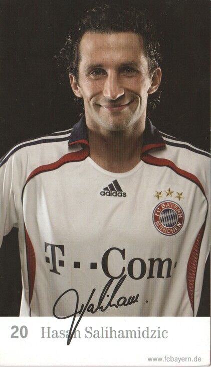 Autogramm Fussball | FC Bayern München | 2006 Druck | Hasan SALIHAMIDZIC