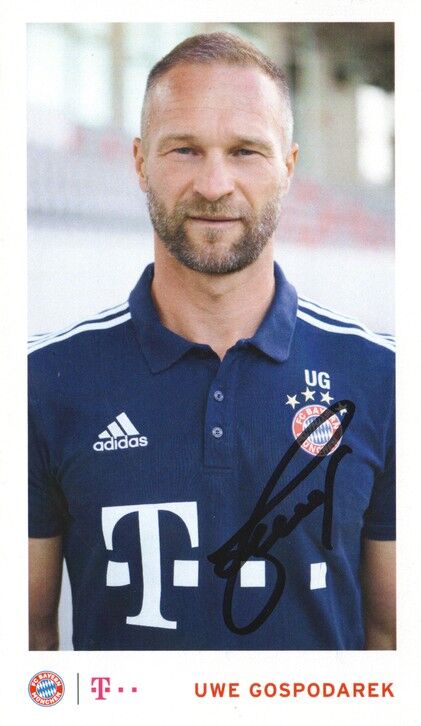 Autogramm Fussball | FC Bayern München | 2017 | Uwe GOSPODAREK