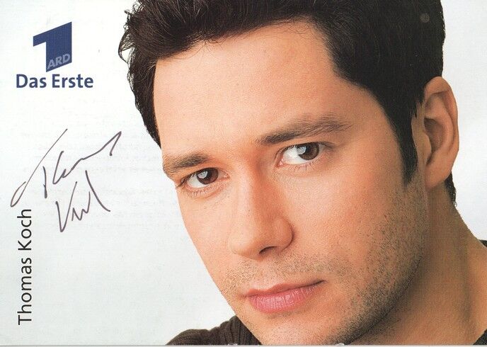 Autogramm TV | ARD | Thomas KOCH | 2001 "In Aller Freundschaft" (Portrait Color Jehnichen)
