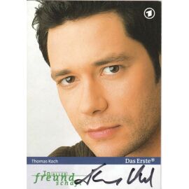 Autogramm TV | ARD | Thomas KOCH | 2004 "In Aller Freundschaft" (Portrait Color Jehnichen)