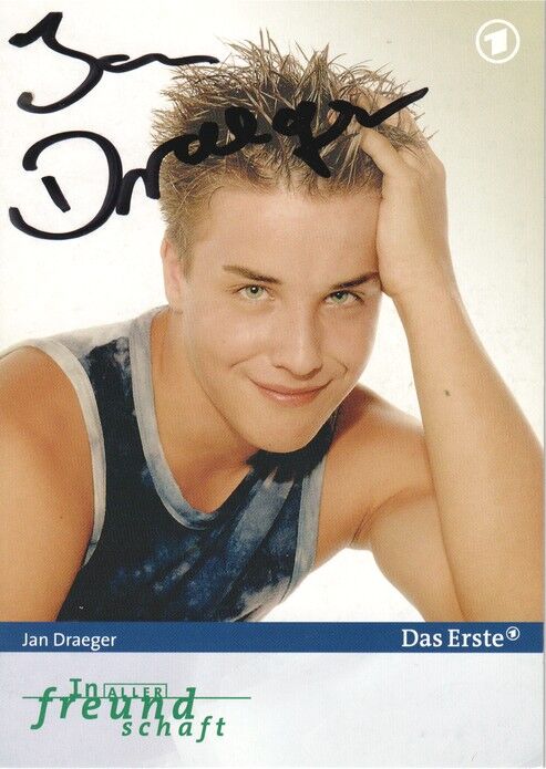 Autogramm TV | ARD | Jan DRAEGER | 2005 "In Aller Freundschaft" (Portrait Color Jehnichen)