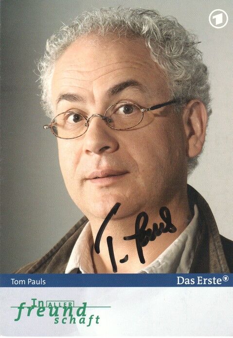 Autogramm TV | ARD | Tom PAULS | 2005 "In Aller Freundschaft" (Portrait Color Jehnichen)