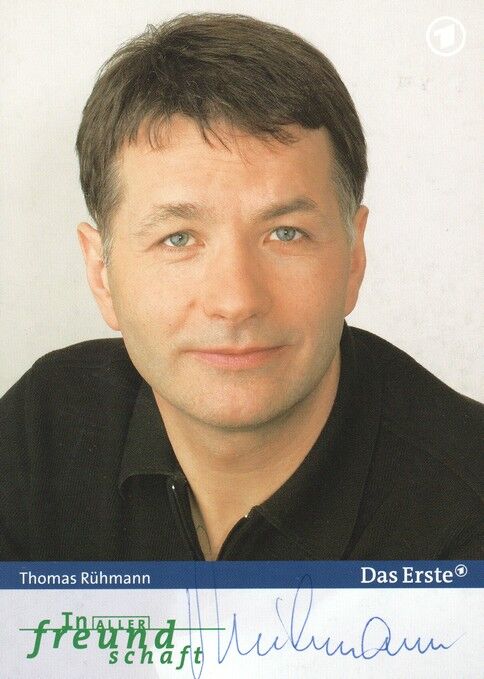 Autogramm TV | ARD | Thomas RÜHMANN | 2005 "In Aller Freundschaft" (Portrait Color Jehnichen)