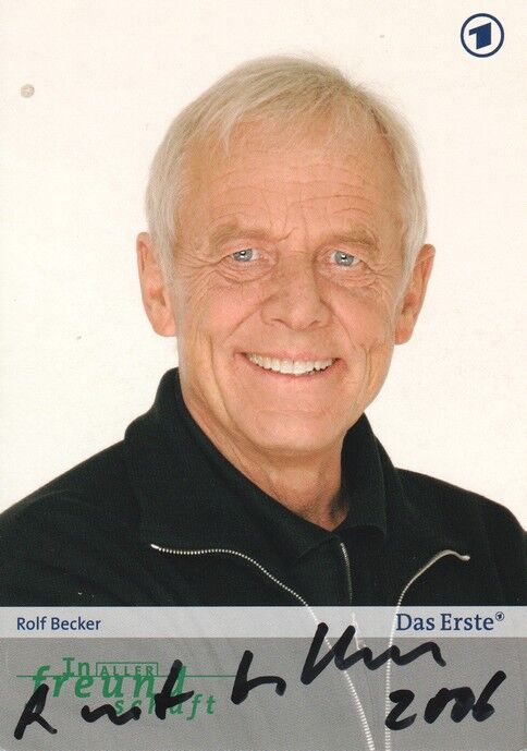 Autogramm TV | ARD | Rolf BECKER | 2006 "In Aller Freundschaft" (Portrait Color Thomas)