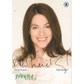 Autogramm TV | ARD | Cheryl SHEPARD | 2007 "In Aller Freundschaft" (Portrait Color Thomas)