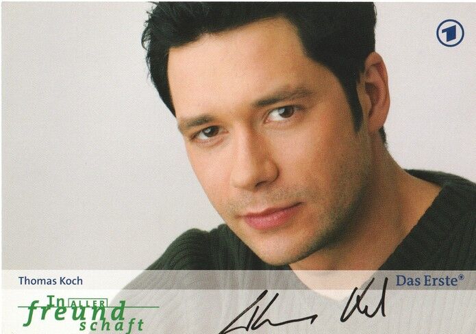 Autogramm TV | ARD | Thomas KOCH | 2007 "In Aller Freundschaft" (Portrait Color Jehnichen)