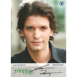 Autogramm TV | ARD | Luca ZAMPERONI | 2008 "In Aller Freundschaft" (Portrait Color Jehnichen)