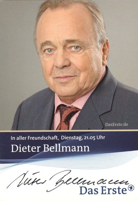 Autogramm TV | ARD | Dieter BELLMANN | 2009 "In Aller Freundschaft" (Portrait Color Krajewsky)