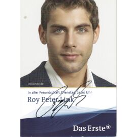 Autogramm TV | ARD | Roy Peter LINK | 2012 "In Aller Freundschaft" (Portrait Color Wolf)