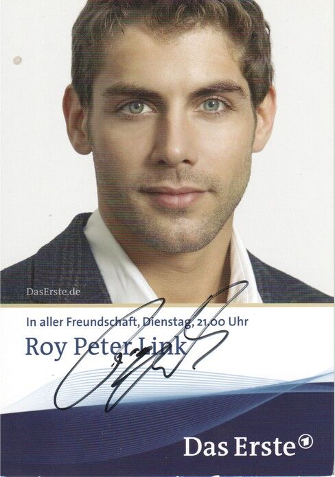 Autogramm TV | ARD | Roy Peter LINK | 2012 "In Aller Freundschaft" (Portrait Color Wolf)
